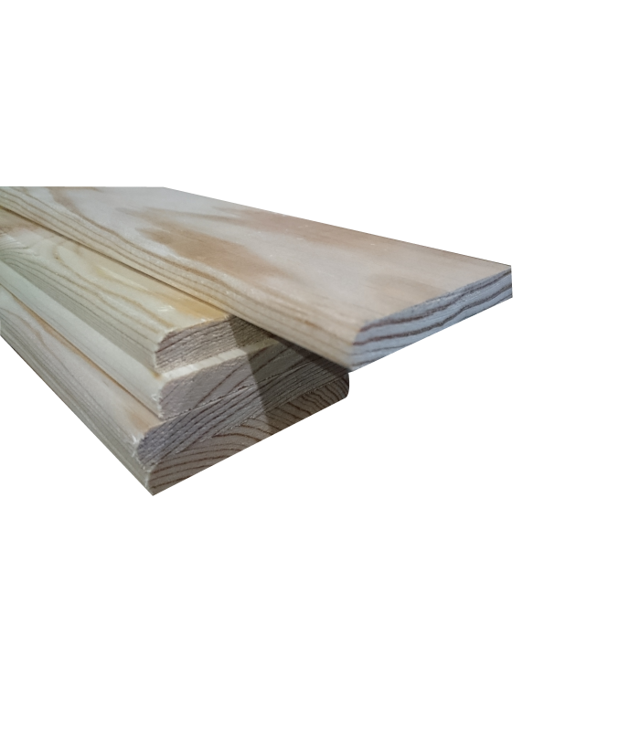 Guarnições para Porta em Pinho Marítimo Liso 70x10mm - Pack de 5