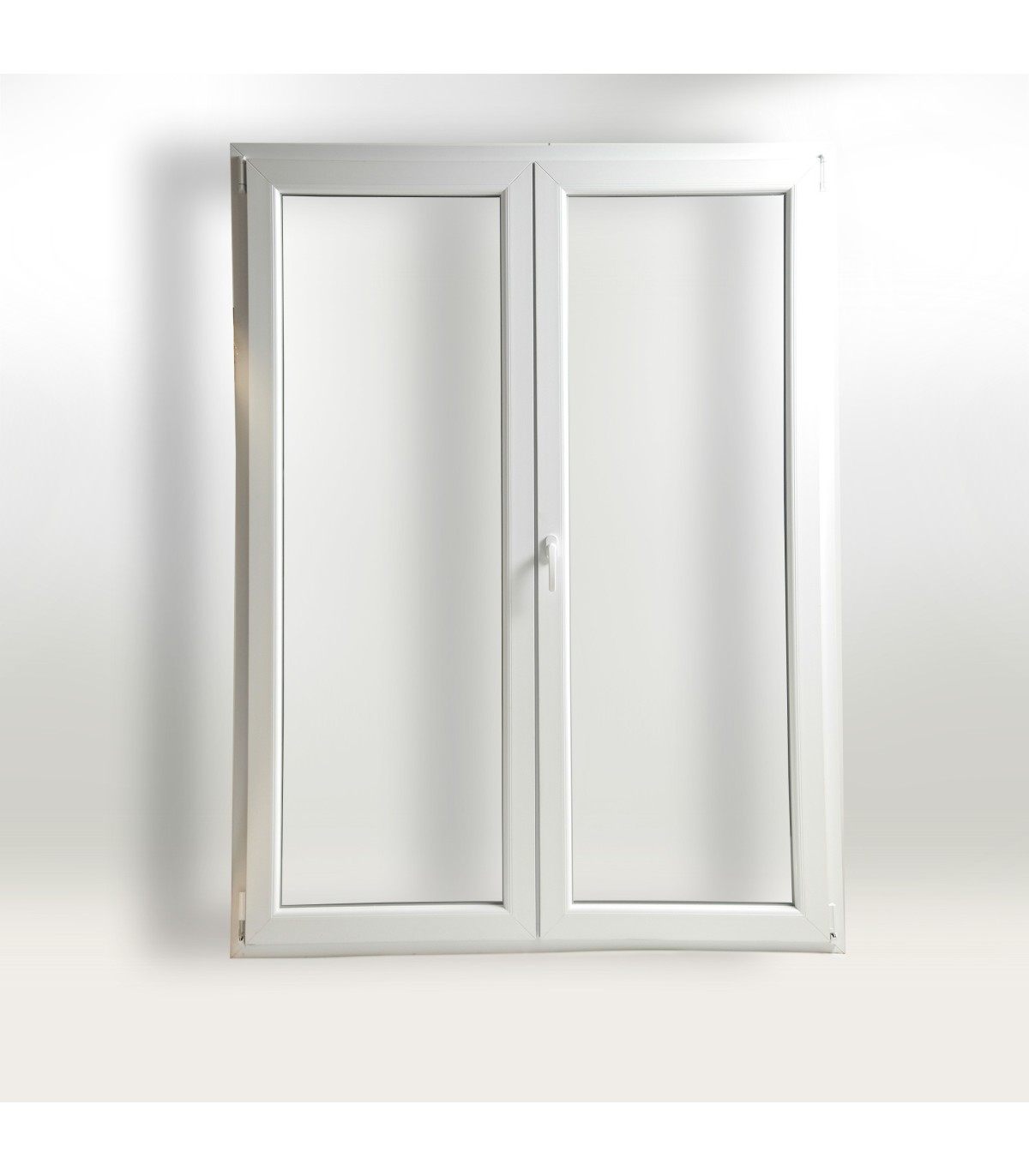 Porta Janela PVC 120x200cm Oscilobatente Puxador Interior Vidro Duplo CANDO