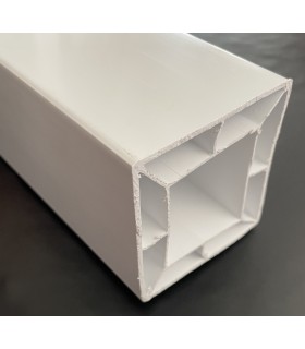 Viga em PVC para Janelas e Portas 7x7x110cm