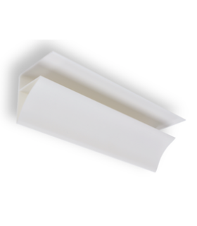 Sanca PVC para Lambrim Branco 300x2,8x2,8cm - Pack de 2