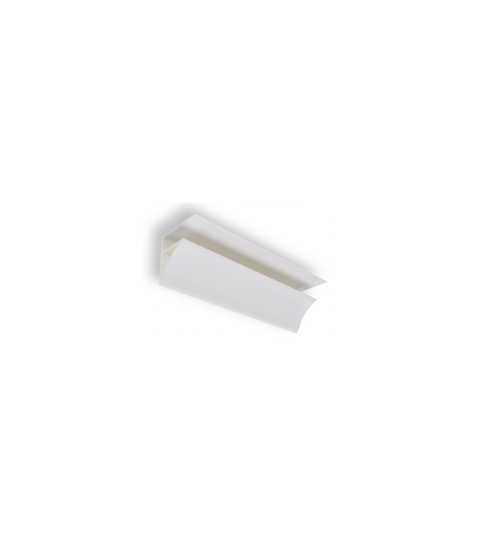 Sanca PVC para Lambrim Branco 300x2,8x2,8cm - Pack de 2