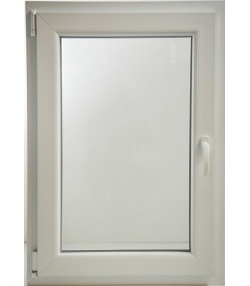 Janela PVC 70x100cm Oscilobatente ESQUERDA Vidro Duplo CANDO