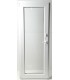 Porta Janela PVC 80x200cm Oscilobatente ESQUERDA Chave e Puxador Interior e Exterior Vidro Duplo CANDO