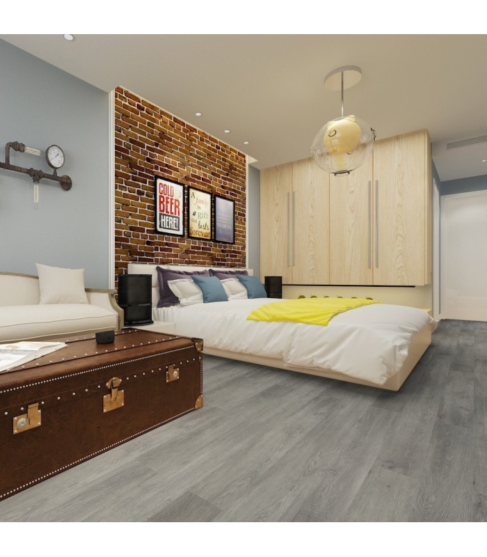 Pavimento Vinilico SPC Flutuante Pinho Cinza NewVinyl 5,5 mm