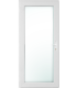 Porta Exterior PVC Vidro Duplo Transparente 90x200cm ESQUERDA