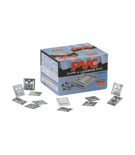 Clips de Fixação para Lambrim PVC - Pack de 250 (aprox. 20m²)