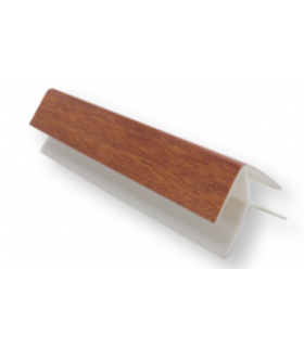 Canto Exterior PVC para Lambrim Sapelly 290x2,1x2,1cm - Pack de 2