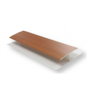 Perfil de União PVC para Lambrim Cerejeira 290x3x1cm - Pack de 2