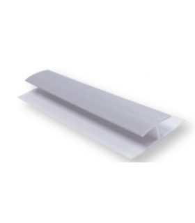 Perfil de União PVC para Lambrim Cinza 290x3x1cm - Pack de 2