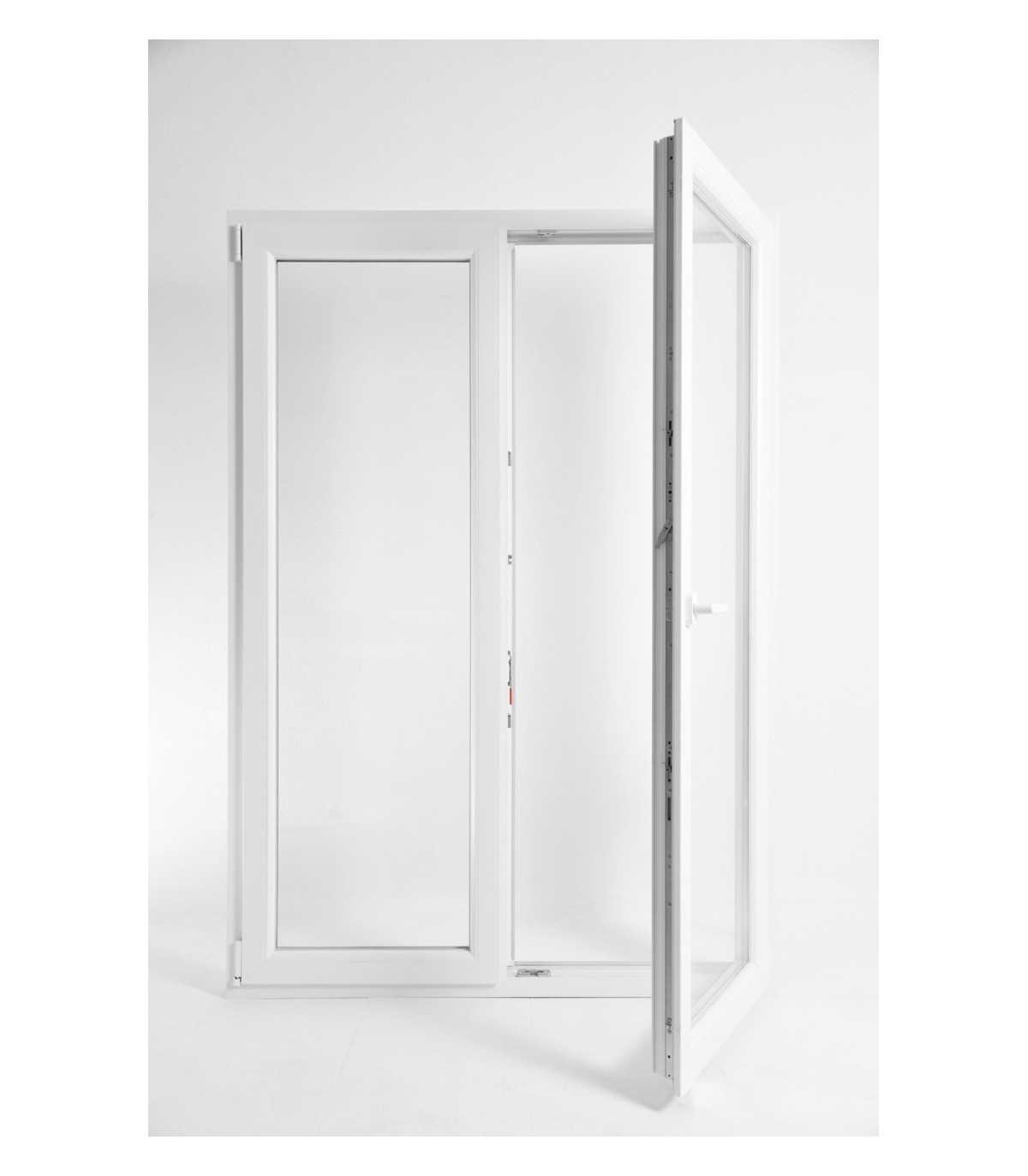 Porta Janela PVC Oscilobatente Por Medida Vidro Duplo ALUPLAST Classe A+