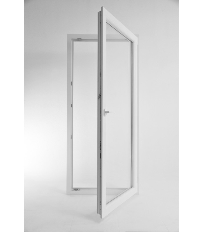 Porta Janela PVC Oscilobatente Por Medida DIREITA Vidro Duplo ALUPLAST Classe A+