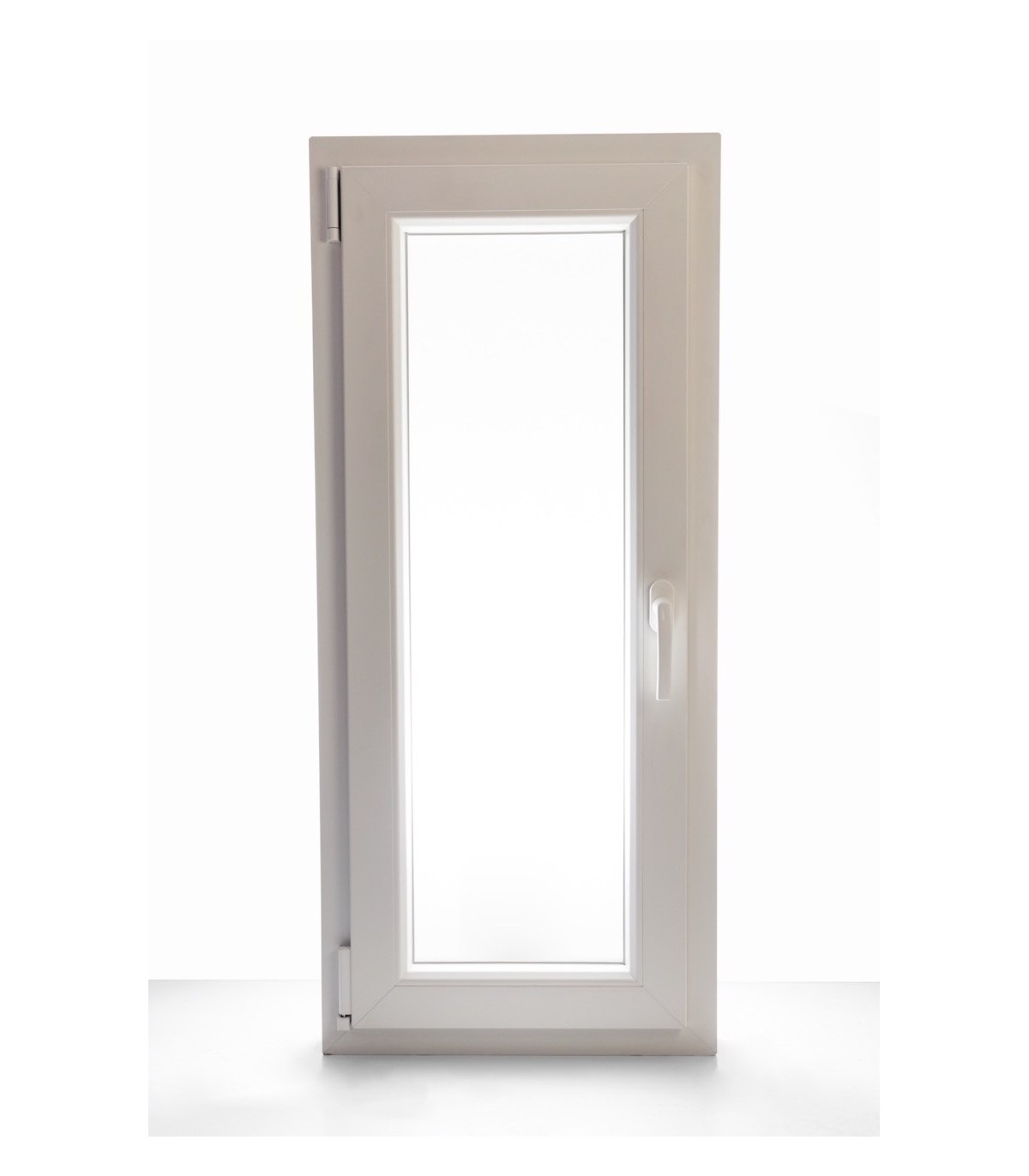 Janela PVC Oscilobatente Por Medida ESQUERDA Vidro Duplo ALUPLAST Classe A+