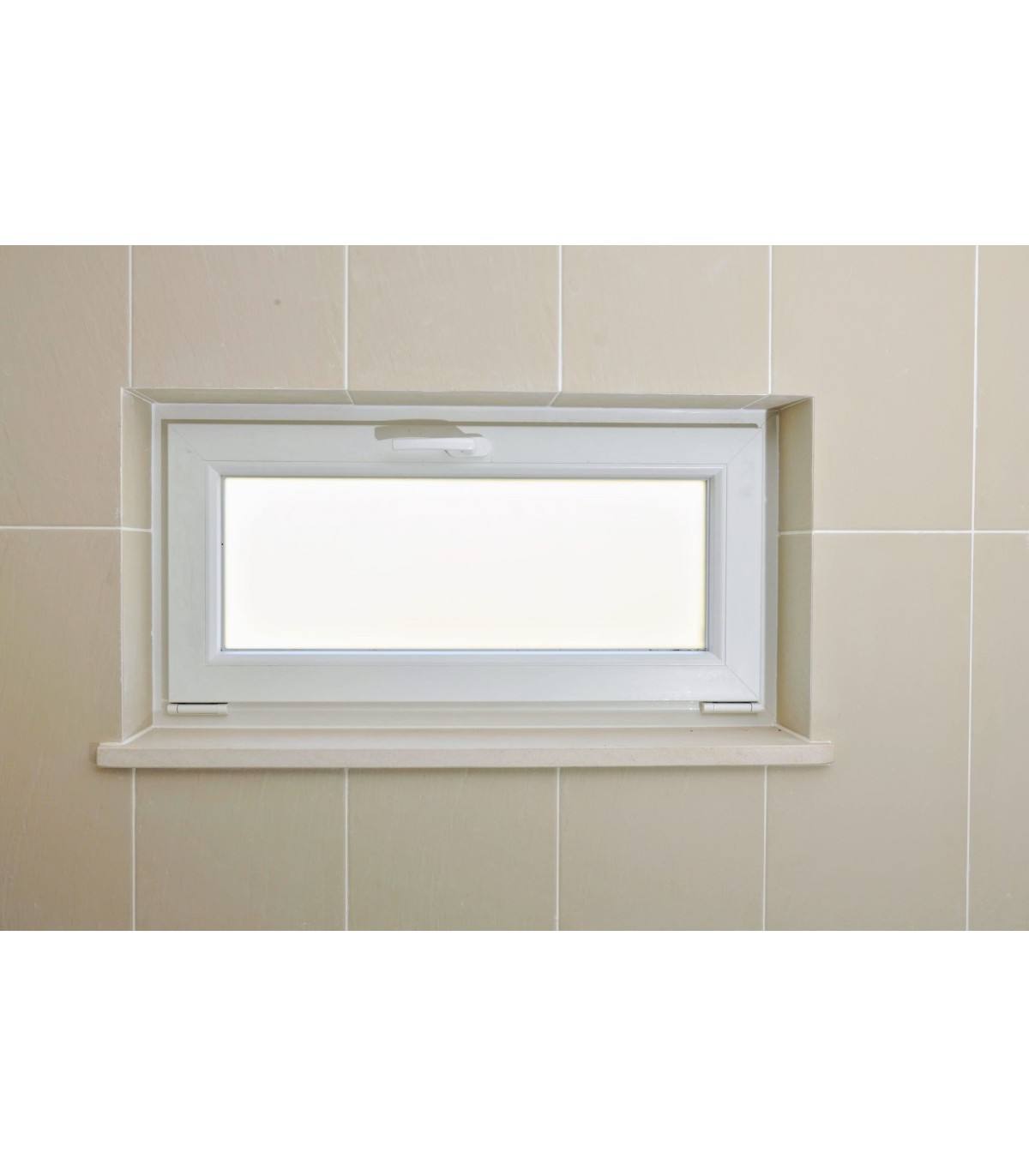 Janela PVC Basculante Por Medida Vidro Duplo ALUPLAST Classe A+