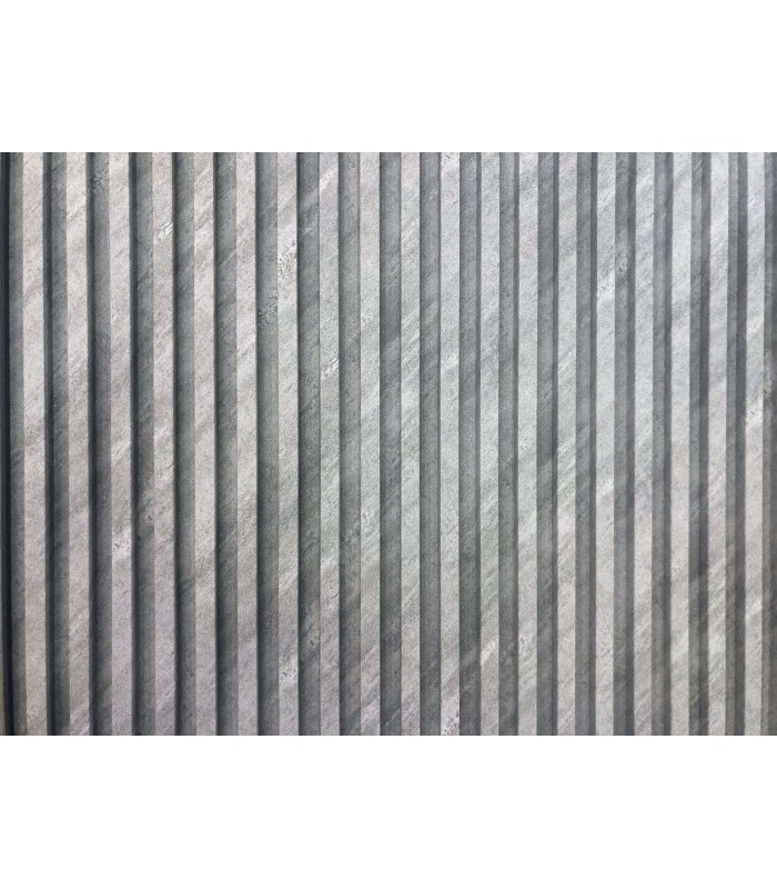 Revestimento Ripado Le Mur Prateado - 1 Régua (0,448m²) 280x16x2,3cm Paredes e Tetos