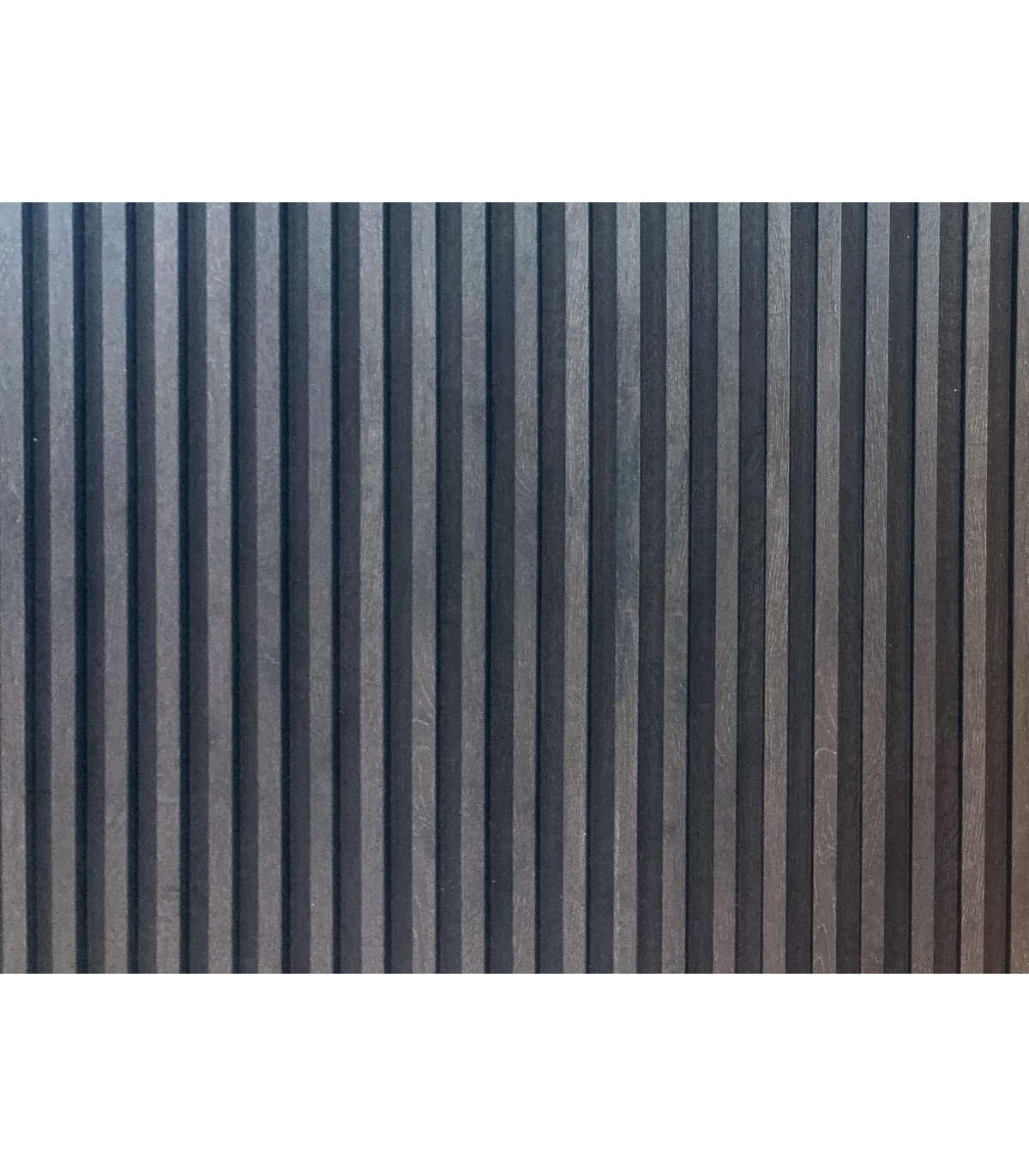 Revestimento Ripado Le Mur Carvalho Negro - 1 Régua (0,448m²) 280x16x2,3cm Paredes e Tetos