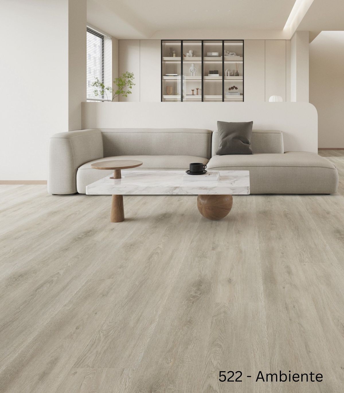 Pavimento Vinílico SPC Flutuante CARVALHO CINZA CLARO Best Floor 522 5,5 mm