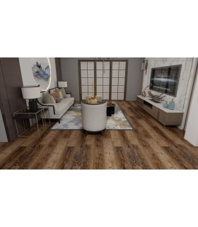 Pavimento Vinílico SPC Flutuante CARVALHO CASTANHO Best Floor 403 6mm XL