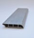 Rodapé Alveolar PVC para Best Floor 521 - Carvalho Cinza-Escuro 60x12mm 240cm