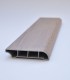 Rodapé Alveolar PVC para Best Floor 526 - Carvalho Mel 60x12mm 240cm