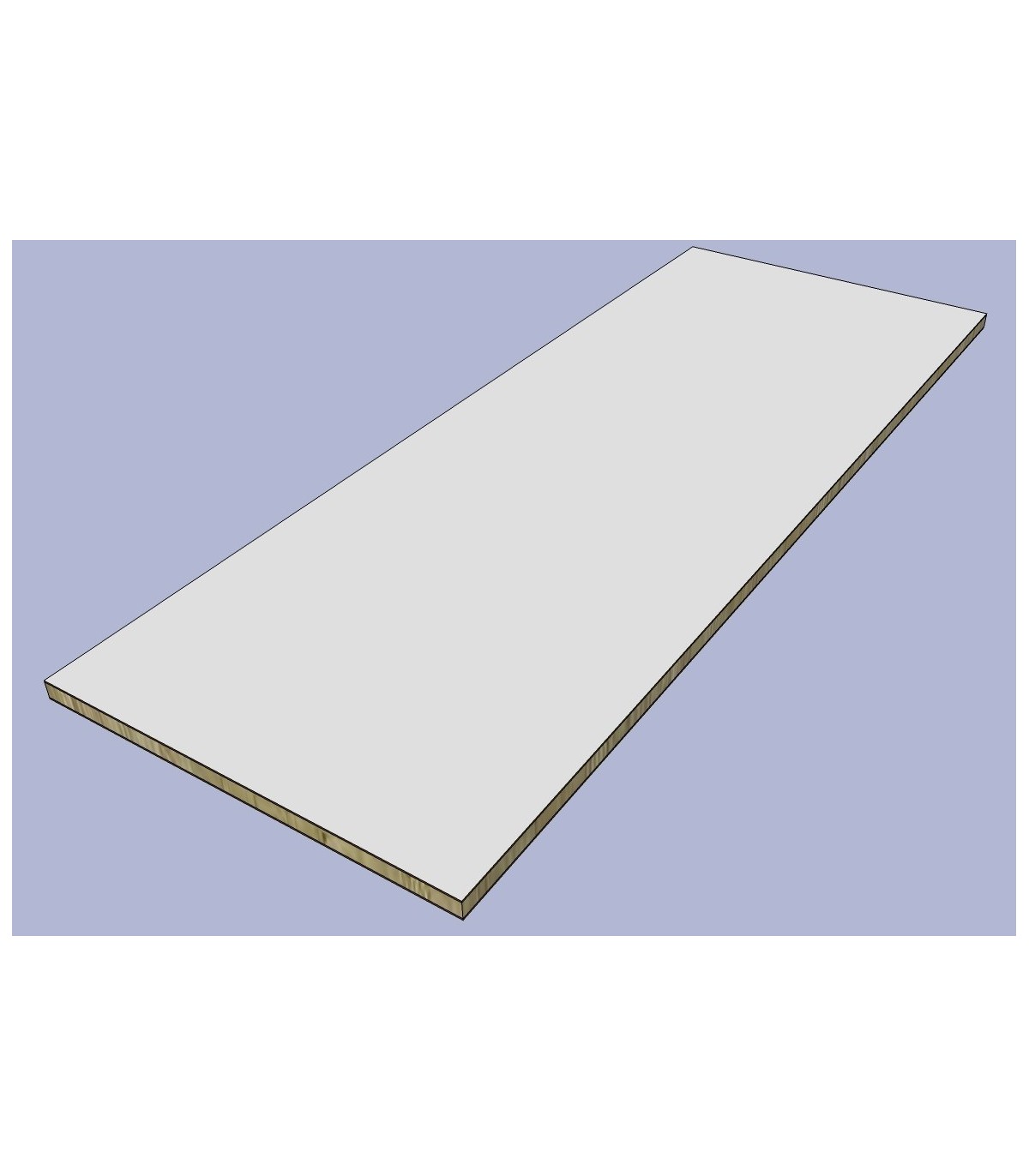 Porta Lisa MDF 65cm com Primário