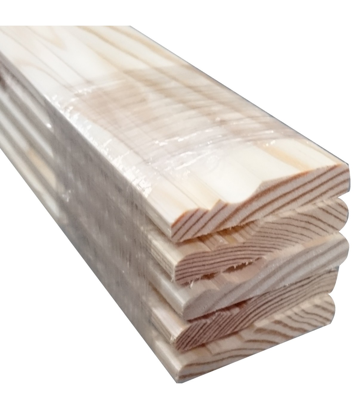 Guarnições para Porta em Pinho Marítimo 50x10mm - Pack de 5