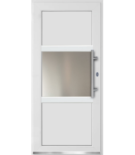 Porta Exterior PVC DELTA 80x200cm Branca ESQUERDA ALUPLAST Fabrico Especial