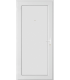 Porta Exterior PVC Painel Liso Branco 98x208cm ESQUERDA