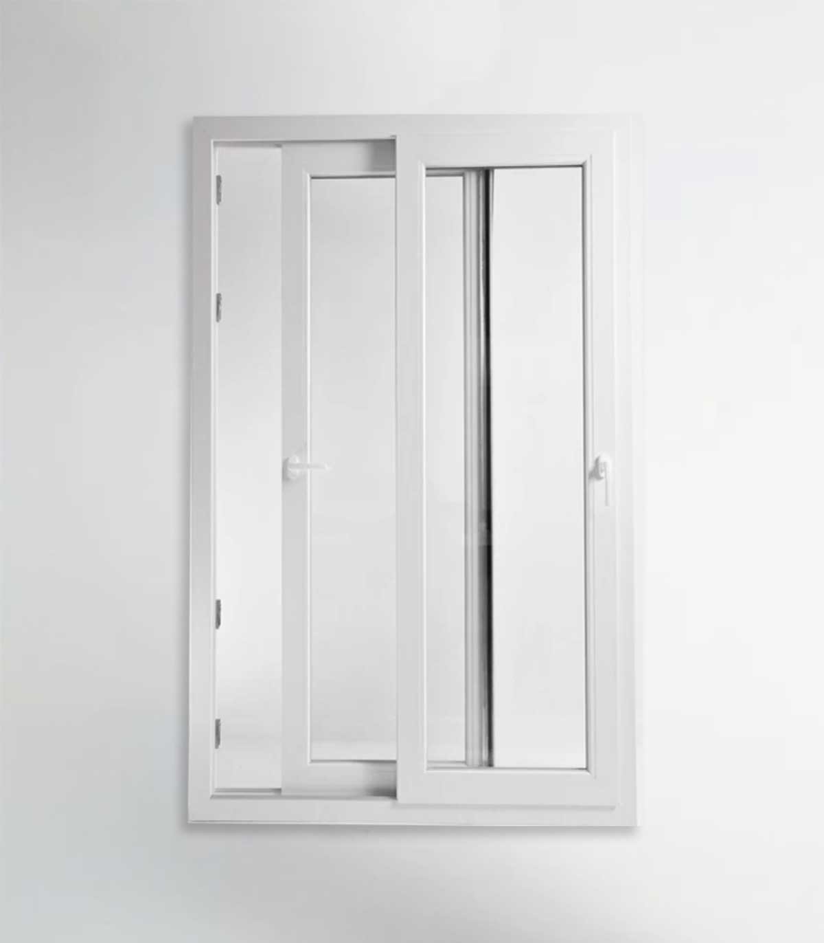 Porta Janela de Correr PVC 120x200cm Vidro Duplo ALUPLAST Fabrico Especial