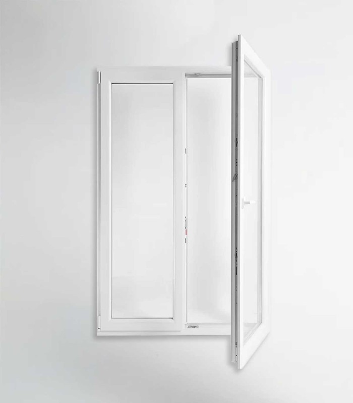 Porta Janela PVC Oscilobatente 120x200cm Vidro Duplo ALUPLAST Fabrico Especial