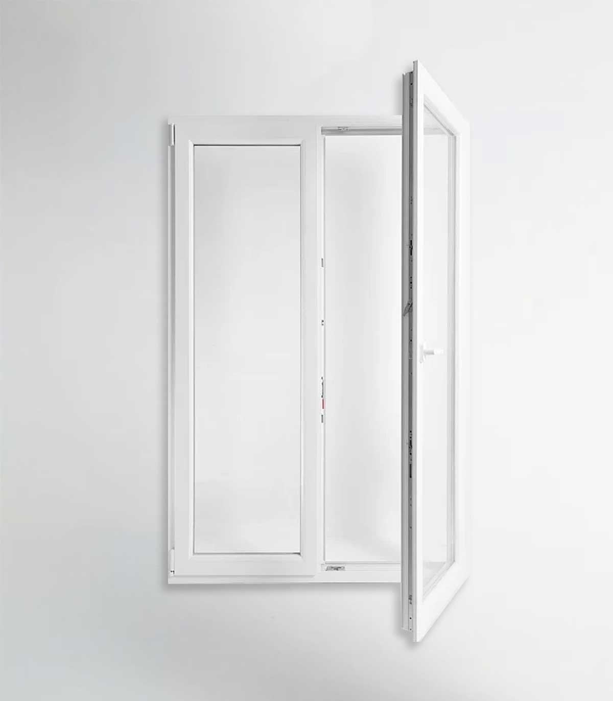 Porta Janela PVC Oscilobatente 120x200cm Vidro Duplo ALUPLAST Fabrico Especial