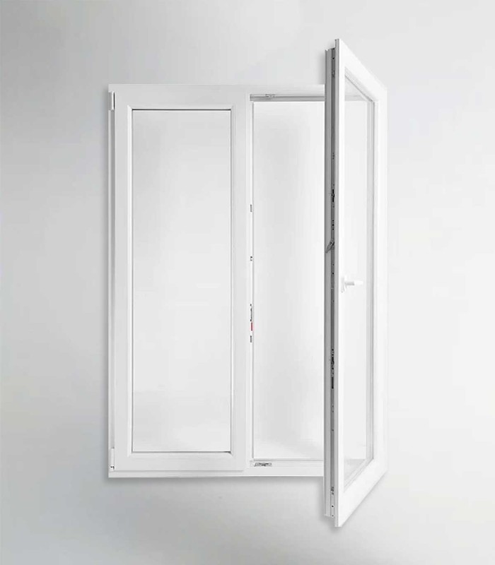 Porta Janela PVC Oscilobatente 150x200cm Vidro Duplo ALUPLAST Fabrico Especial