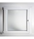 Janela PVC 58x58cm Oscilobatente ESQUERDA Vidro Duplo CANDO