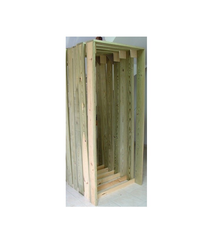 Pré-aro Madeira 7cm/22mm - Pack de 2 x 2200 + 1 x 1100