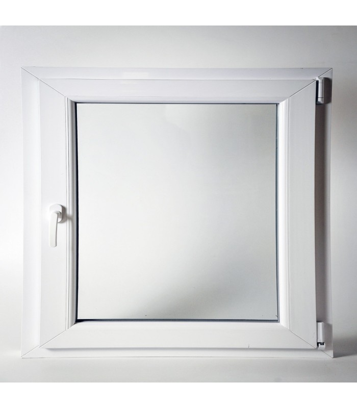 Janela PVC 58x58cm Oscilobatente DIREITA Vidro Duplo CANDO