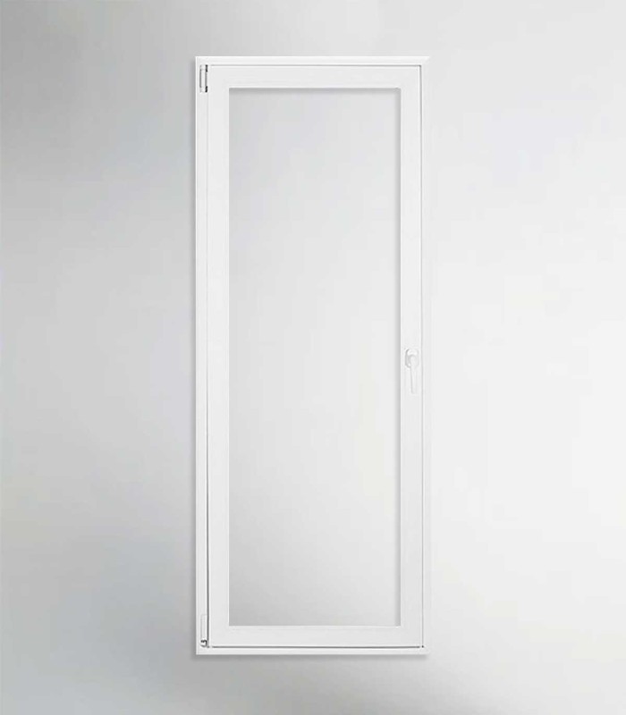 Porta Janela PVC 90x210cm Oscilobatente ESQUERDA Vidro Duplo ALUPLAST A+