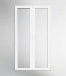 Porta Janela PVC 150x210cm Oscilobatente Vidro Duplo ALUPLAST A+