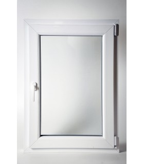 Janela PVC 58x110cm Oscilobatente DIREITA Vidro Duplo CANDO