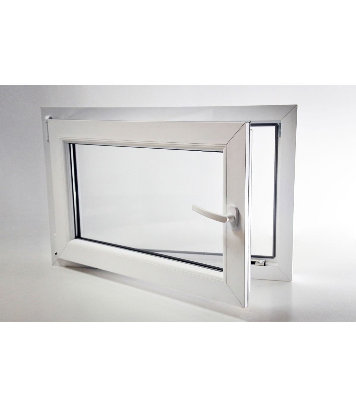 Janela PVC 88x58cm Oscilobatente ESQUERDA Vidro Duplo CANDO