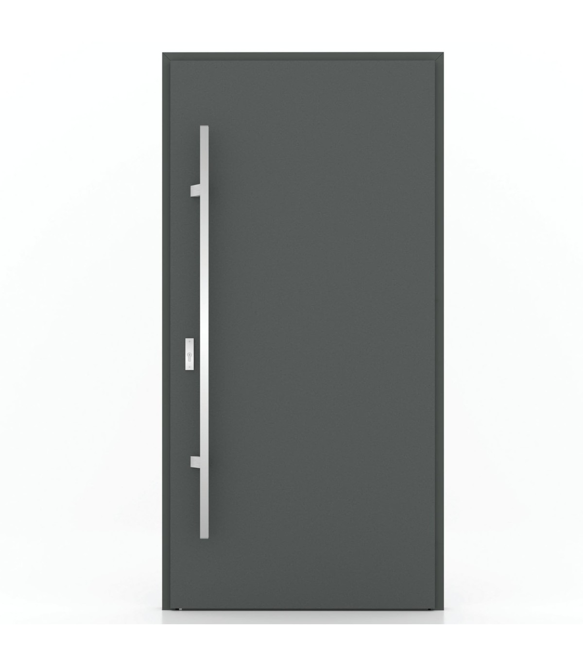 Porta Exterior Metal ALPES 98x207cm Antracite DIREITA (S55)