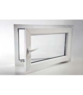 Janela PVC 88x58cm Oscilobatente DIREITA Vidro Duplo CANDO
