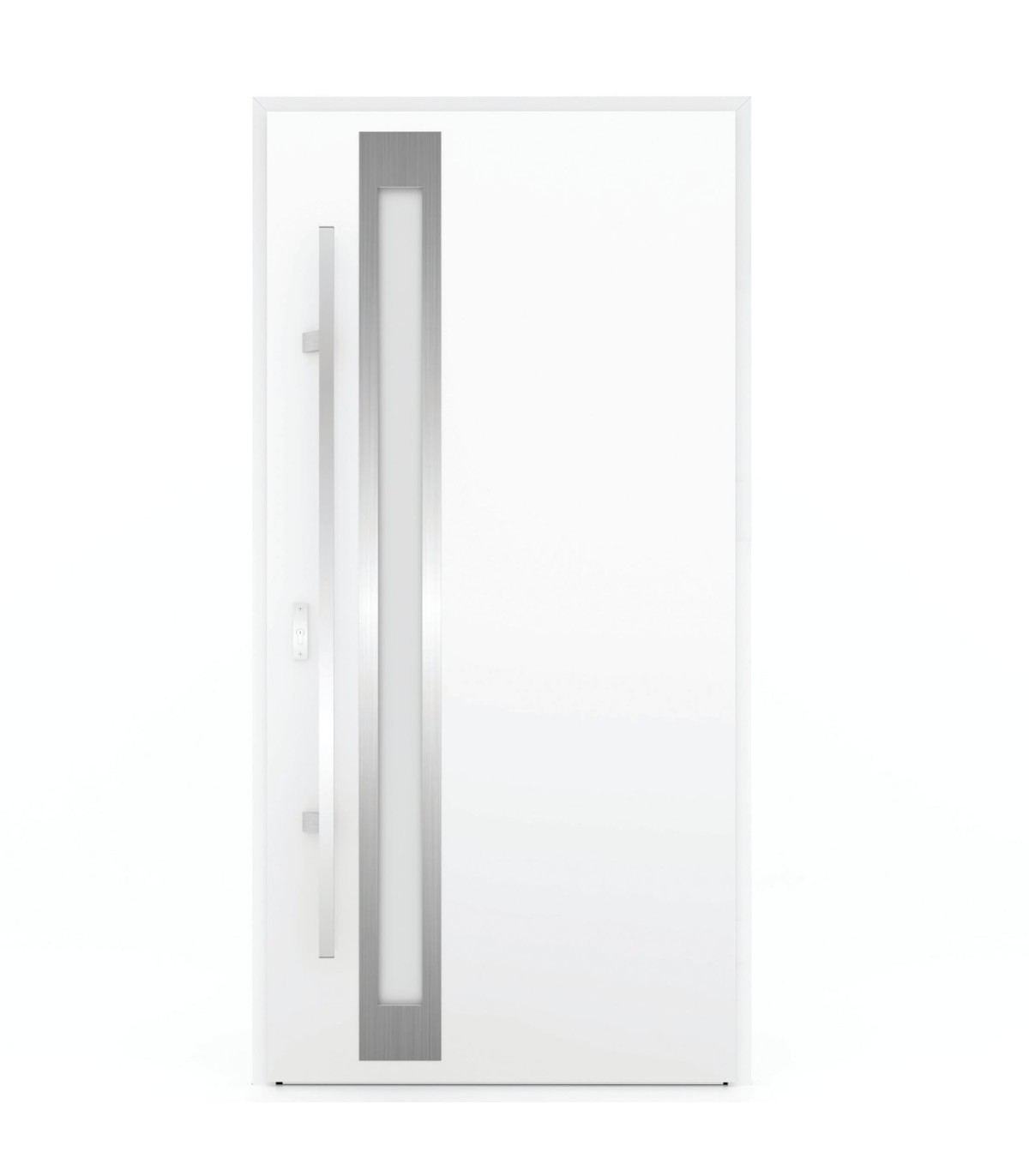 Porta Exterior Metal ATLAS 98x207cm Branca DIREITA (S55)
