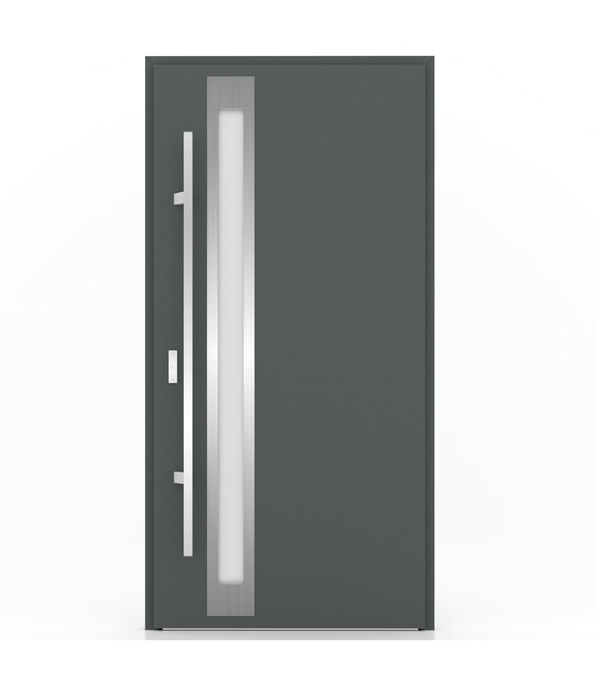 Porta Exterior Metal ATLAS 98x207cm Antracite DIREITA (S55)