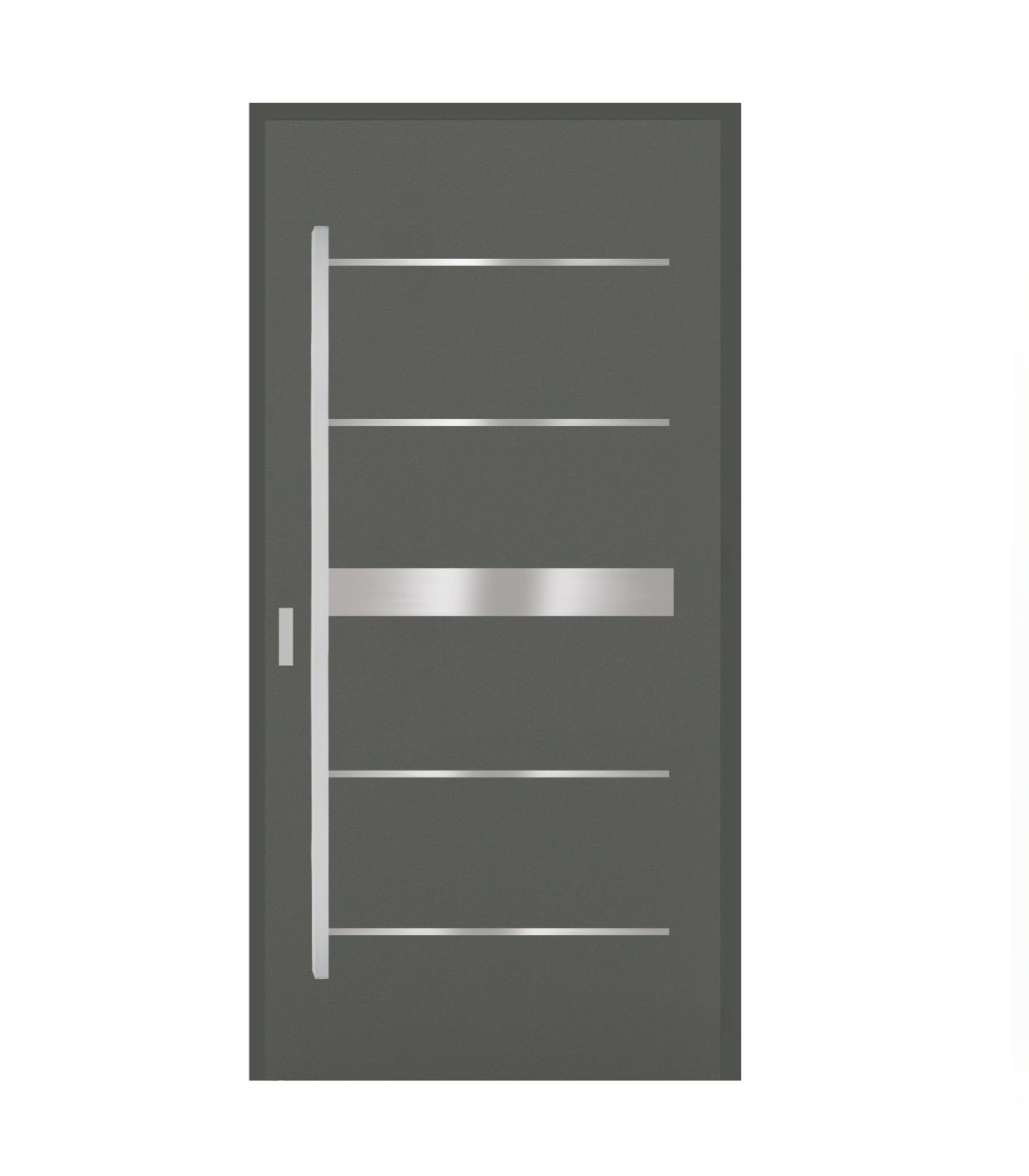 Porta Exterior Metal HIMALAIAS 98x207cm Antracite DIREITA (S55)