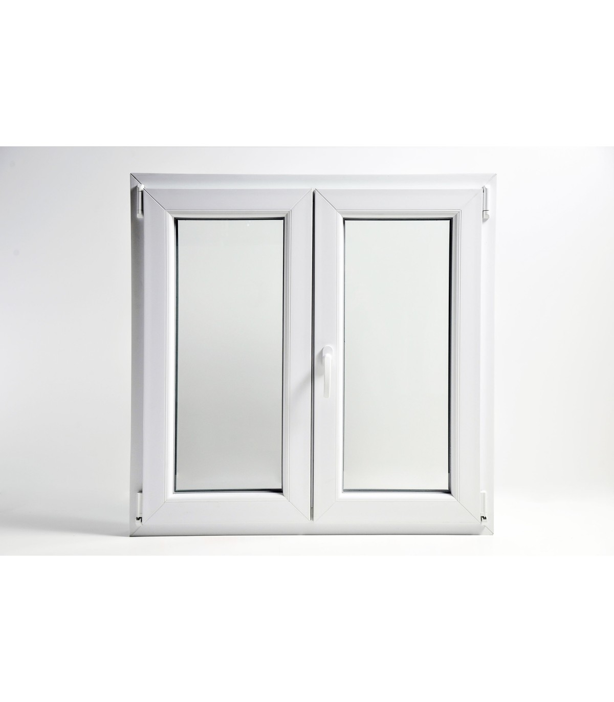 Janela PVC 118x110cm Oscilobatente Vidro Duplo CANDO