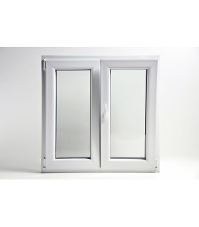 Janela PVC 100x110cm Oscilobatente Vidro Duplo CANDO