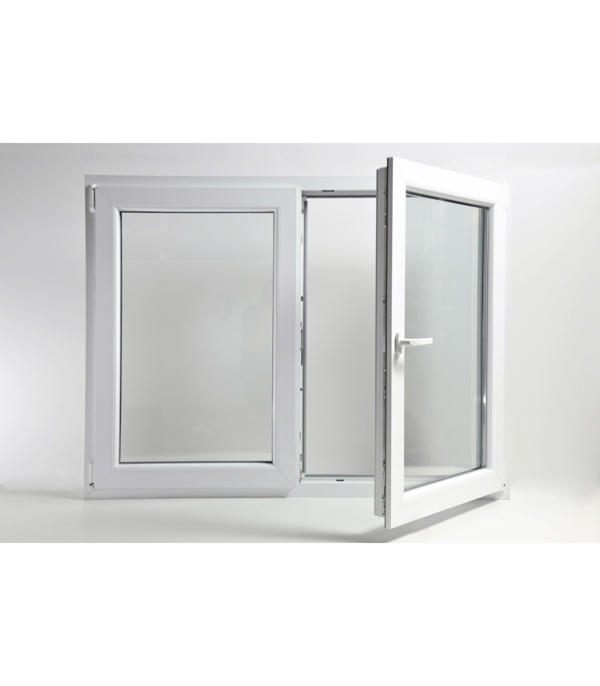 Janela PVC 120x100cm Oscilobatente Vidro Duplo CANDO