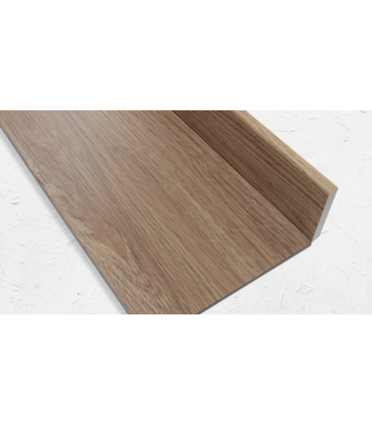 Rodapé PVC Expandido Carvalho Wood Toffe 2200x70x15mm