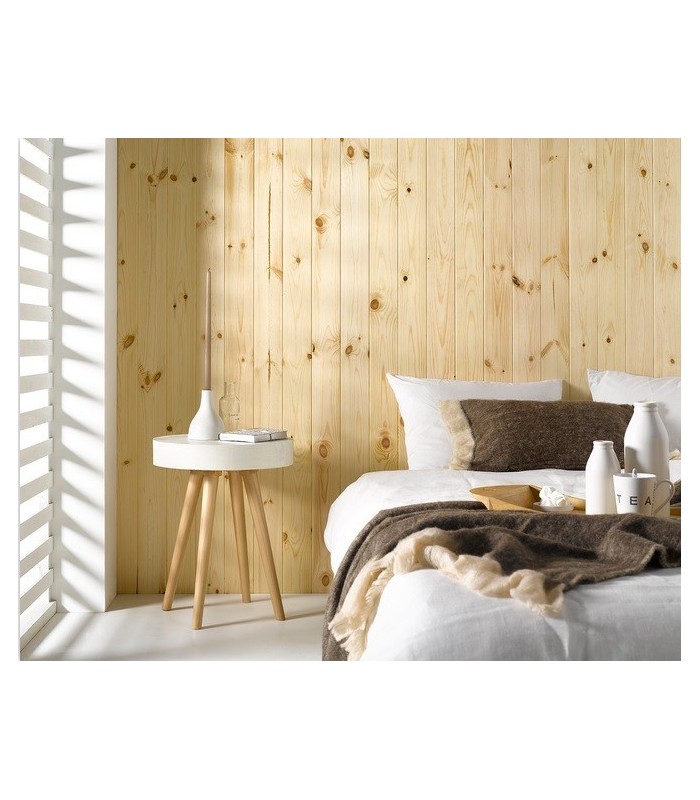 Lambrim Pinho ABETO NATURAL 300x9x1cm - Pack de 10