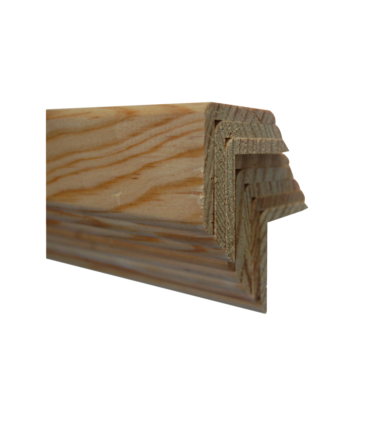 Perfis Cantoneira em Pinho 2400x22x5mm - Pack de 8