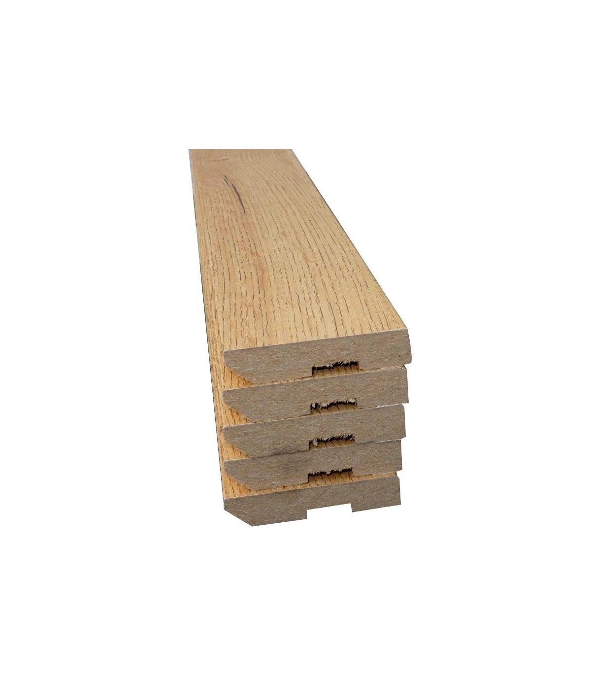 Rodapé MDF Carvalho 15x80mm 225cm - Pack de 5